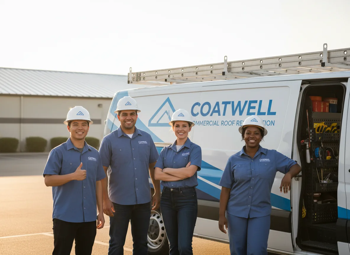Commercial roof coating company in Chappells, SC